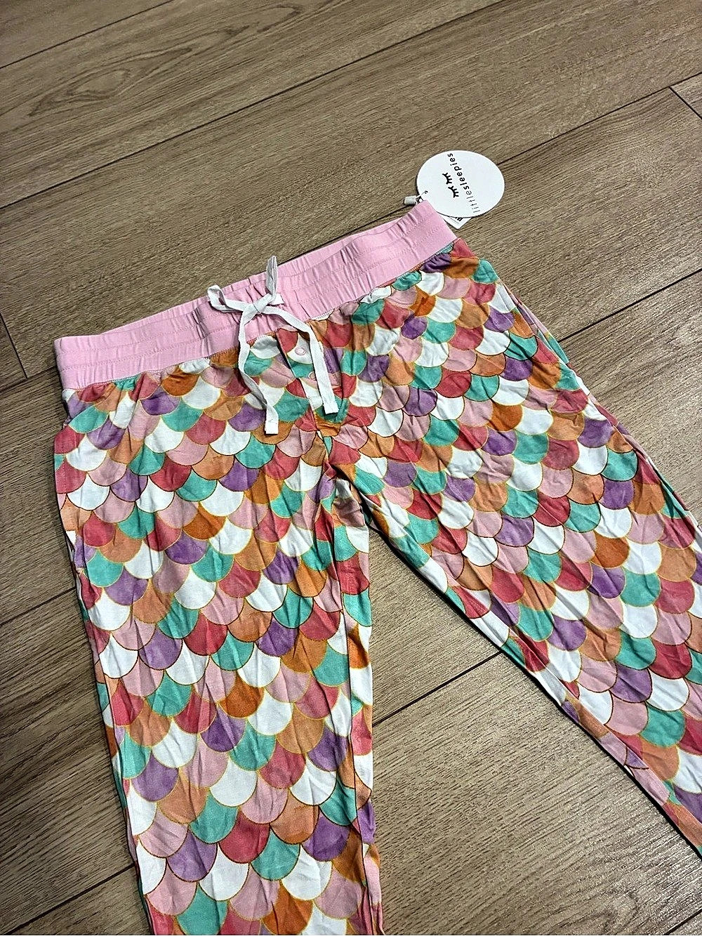NWT Little Sleepies Women’s Mermaid Scales Bamboo Viscose Pajama Pants Size XS